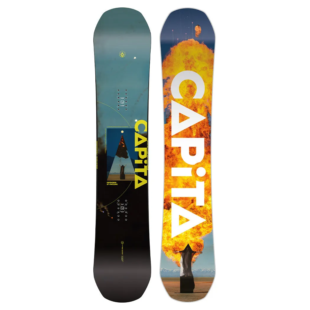 Capita Men's Defenders Of Awesome (D.O.A) Wide Snowboard 2025