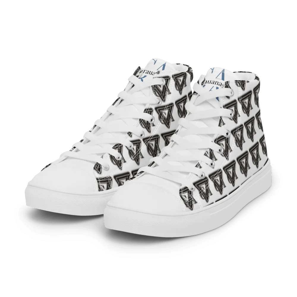 CARAUANA Hip Hop Canvas Shoes White