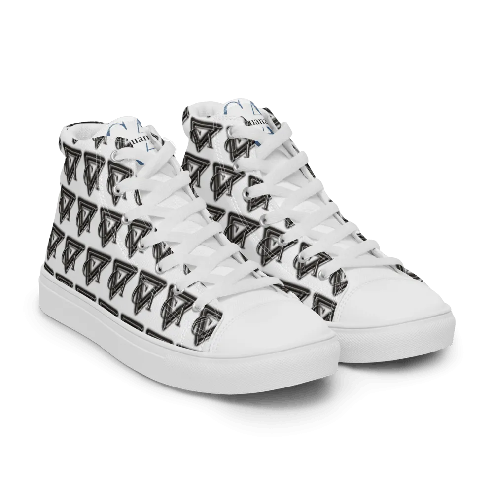 CARAUANA Hip Hop Canvas Shoes White