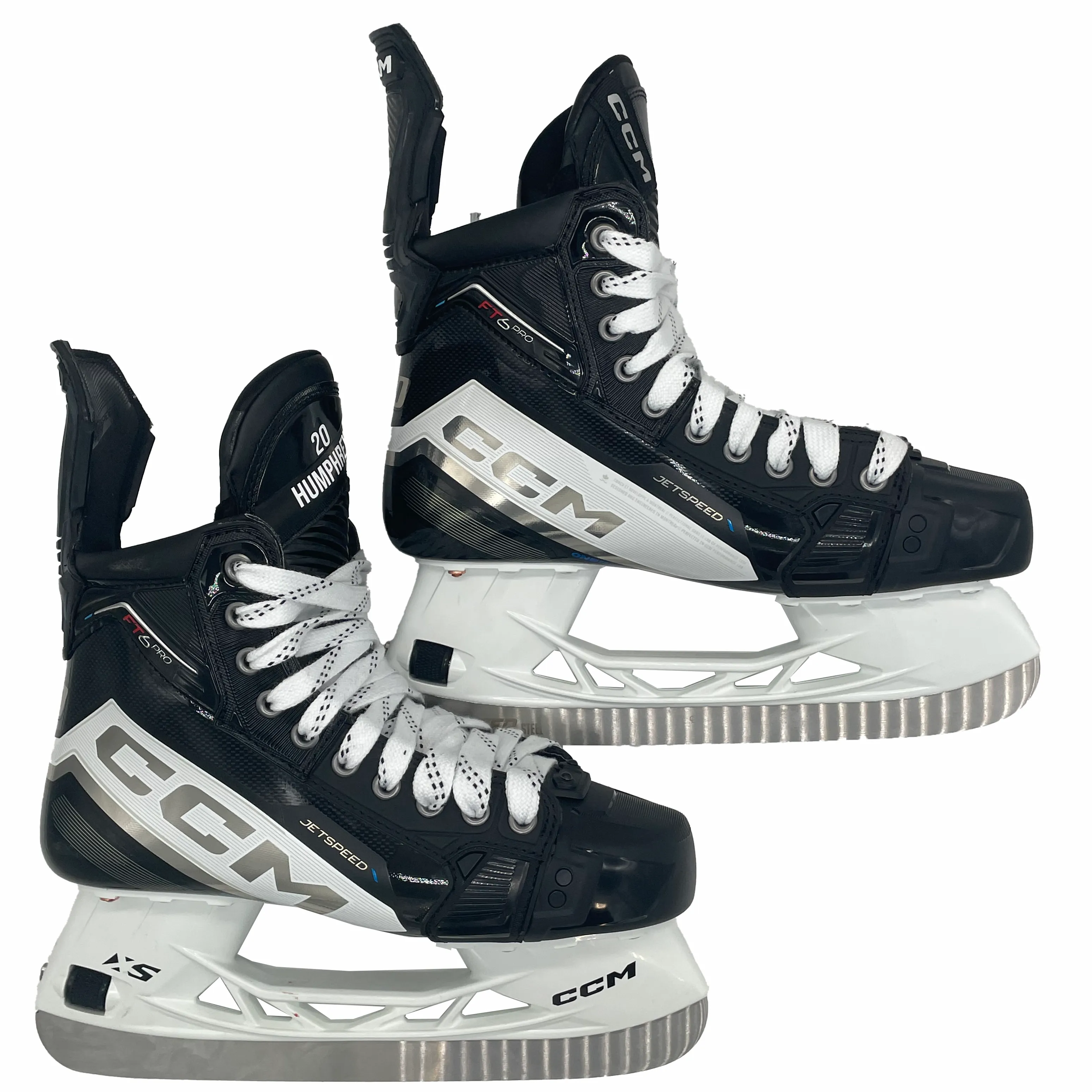 CCM Jetspeed FT6 Pro - NCAA Pro Stock Hockey Skates - Size 8