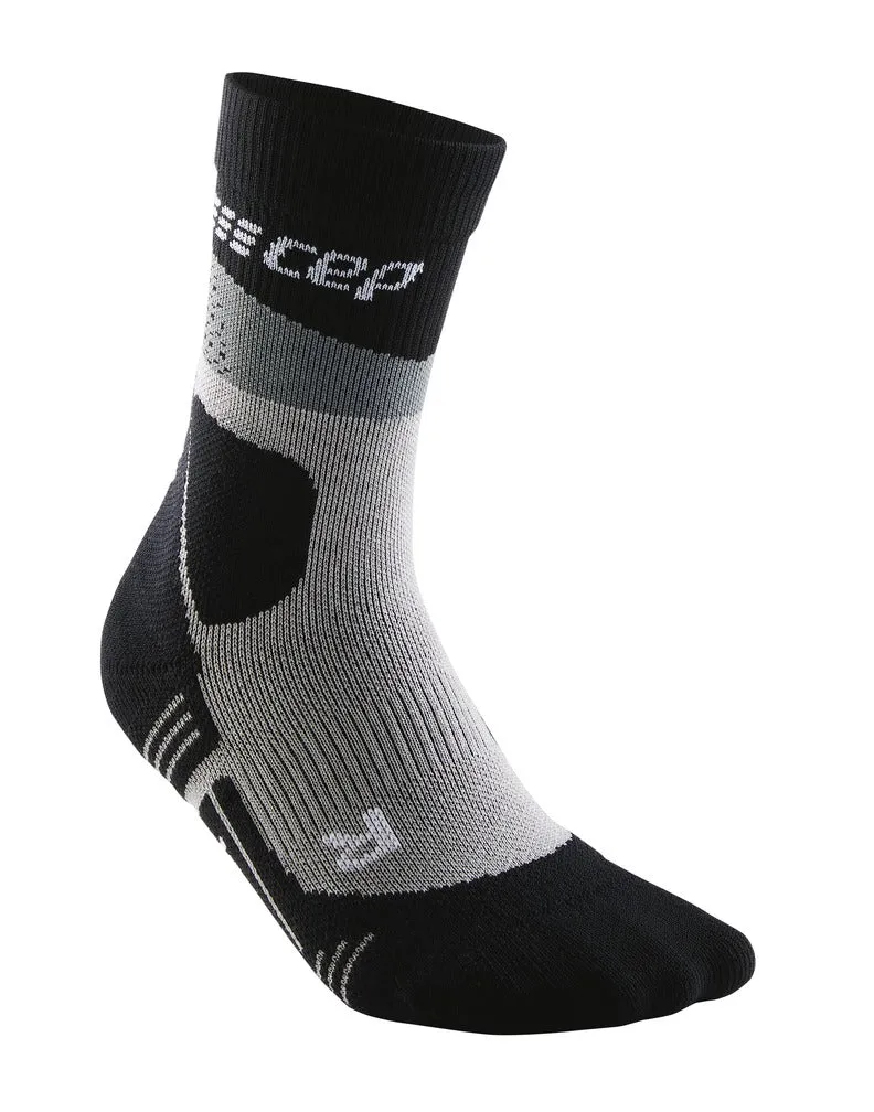 CEP | Hiking Max Cushion Mid Cut Compression Socks | Women's | Black