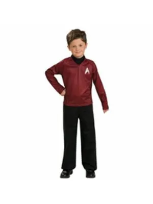 Childs Star Trek Red Shirt Costume