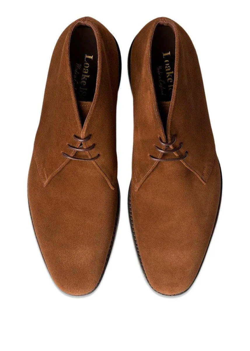 CHUKKA BOOT - Brown Suede