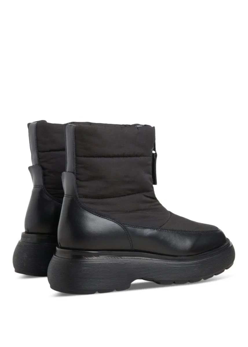 Cloud Snow Boot - Black Nylon - Black