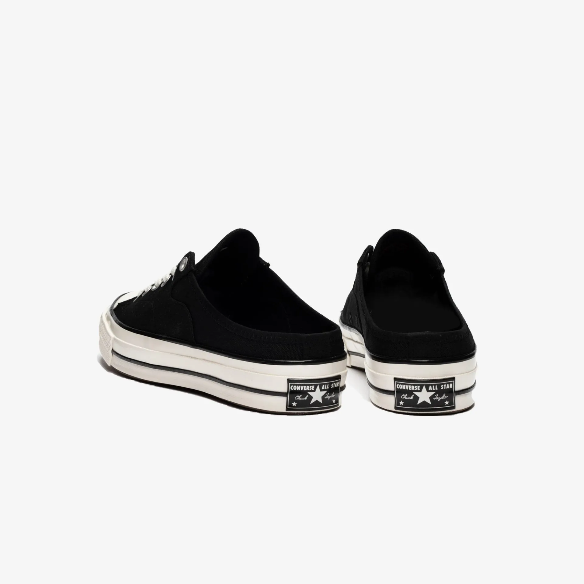 Converse | CHUCK 70 MULE  { BLACK/WHITE