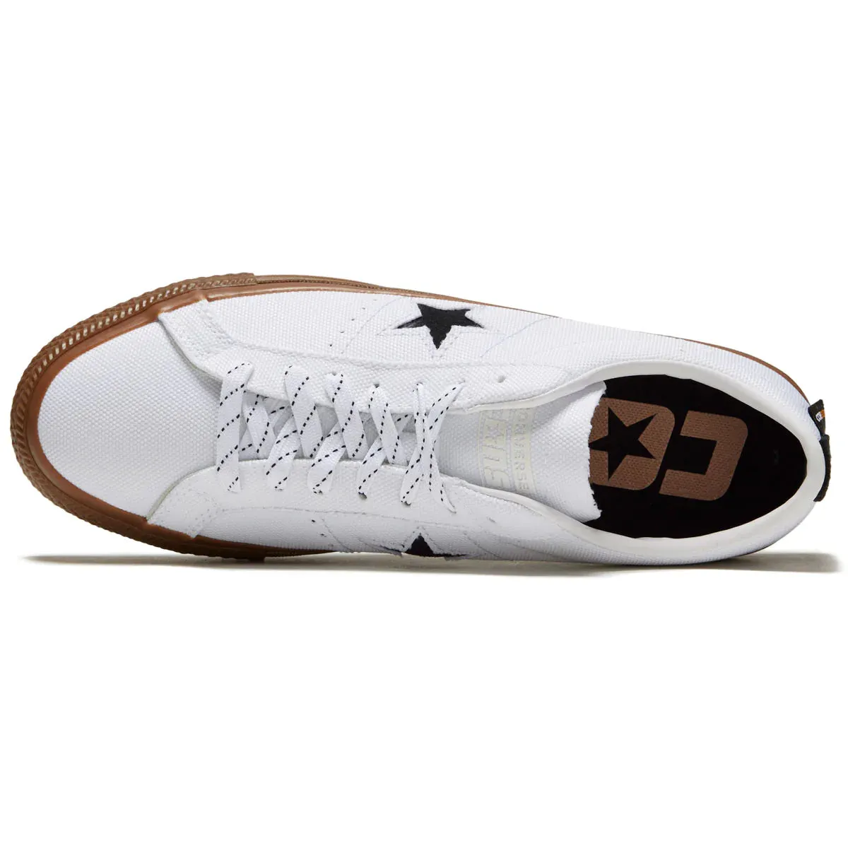 Converse CONS - One Star Pro Cordura Canvas Ox (White/Black)