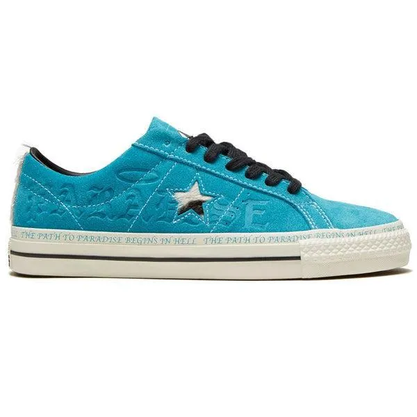 Converse x Paradise Sean Pablo One Star Pro Ox Rapid Teal