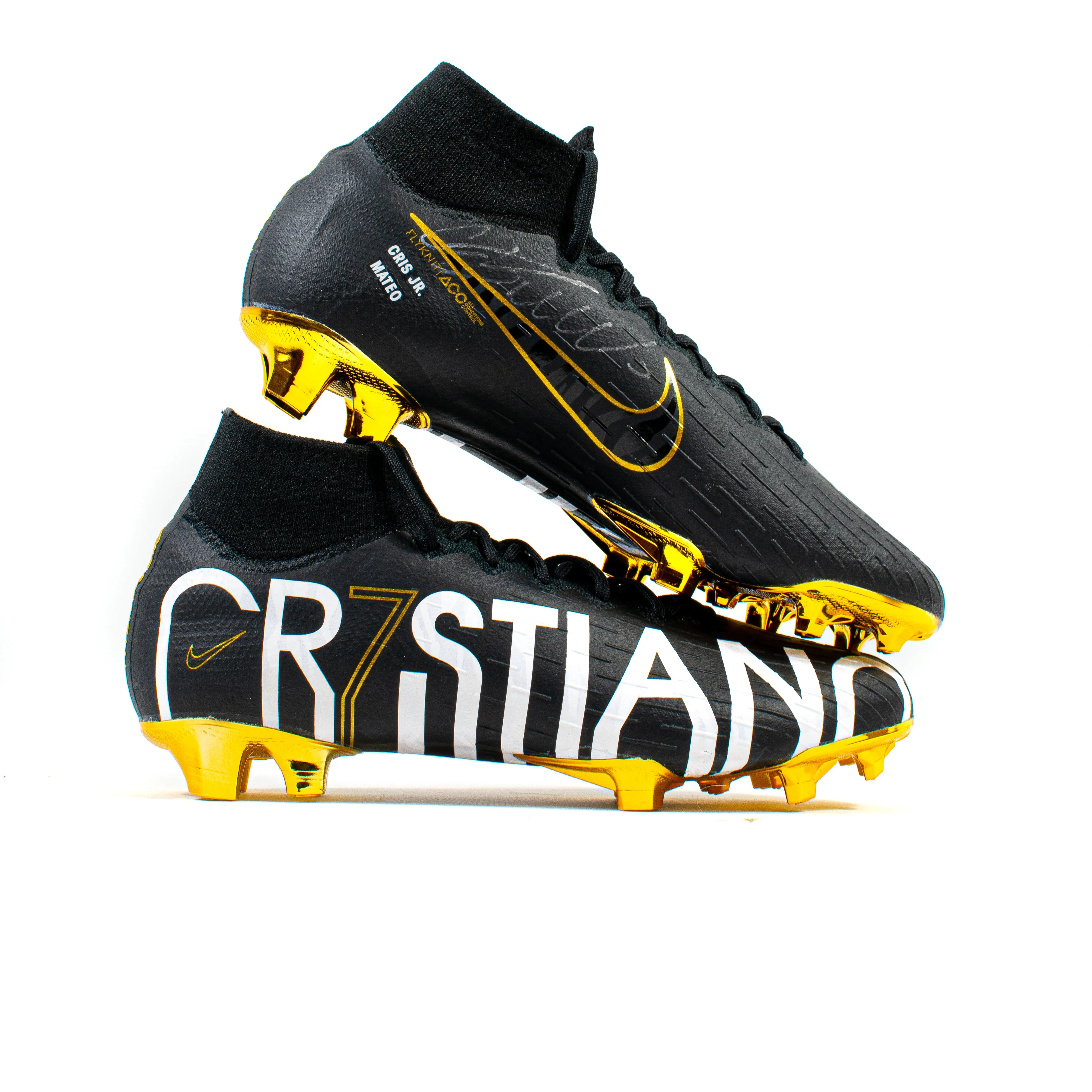 Cristiano Ronaldo CR7 Match Issued Superfly 2019 Juventus Boots with COA