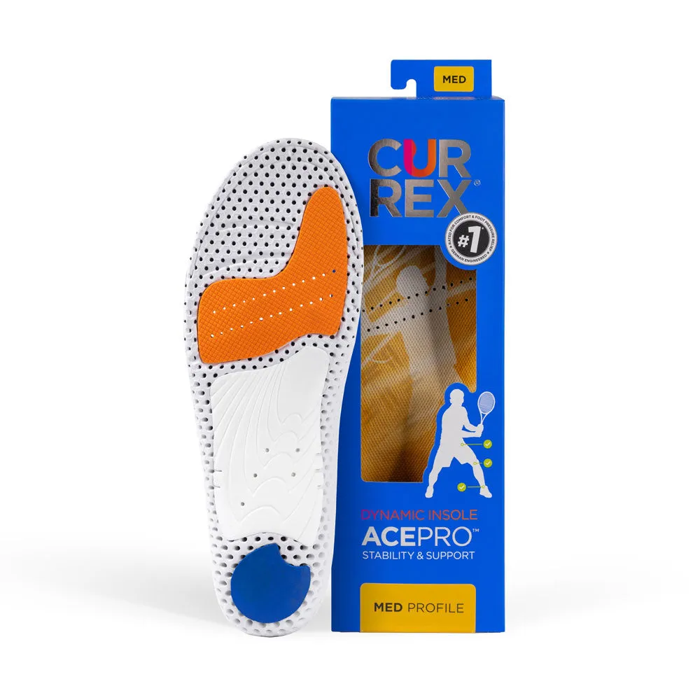 CURREX® ACEPRO™ Insoles | Dynamic Insoles for Tennis Shoes