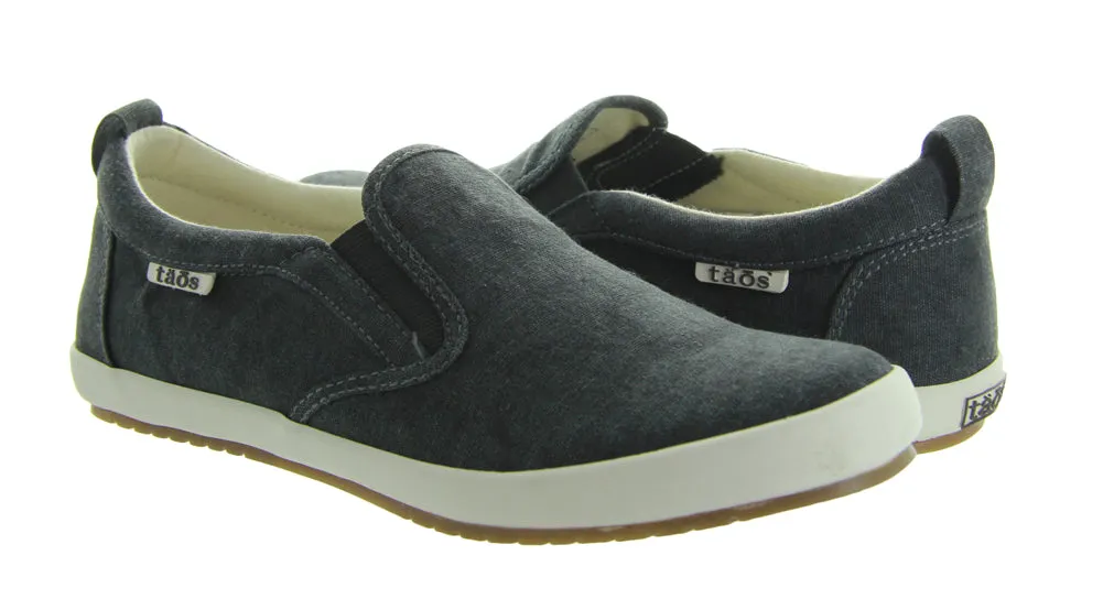 Dandy in Charcoal Canvas by Taos Footwear