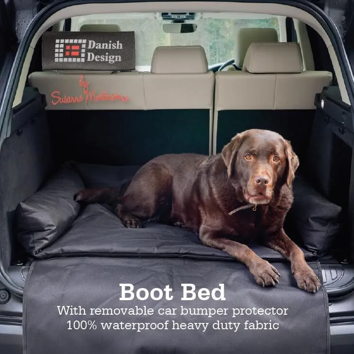 Danish Design Waterproof Dog Car Boot Bed