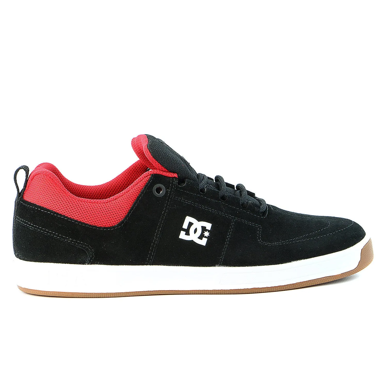 DC Lynx Skate Sneaker Shoe - Black/Red/White - Mens