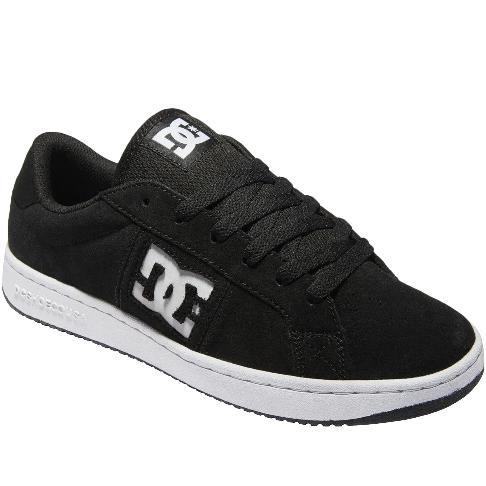 DC Mens Striker Leather Skateboarding Trainers