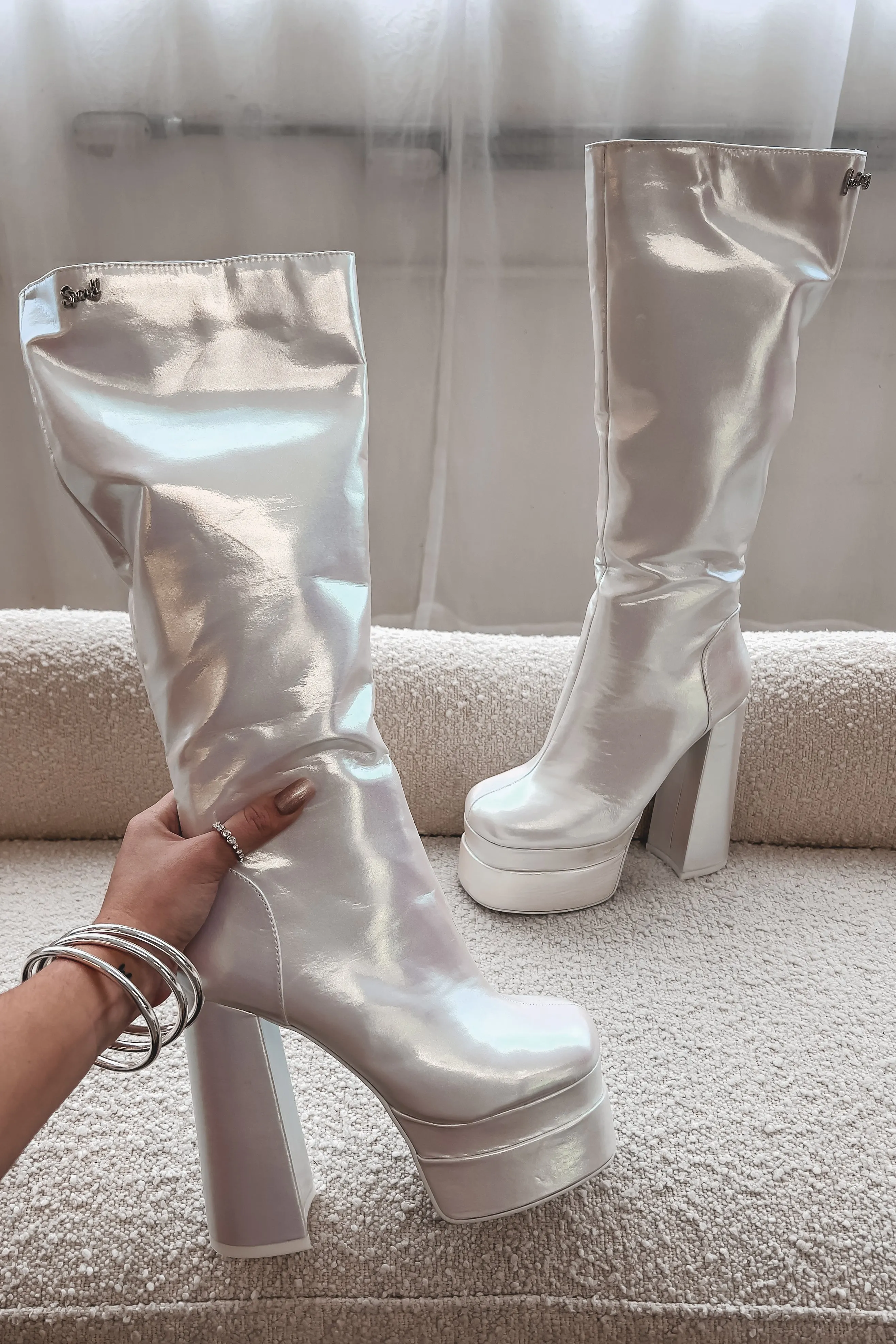 DEAL That’s Retro Glam Platform Boots