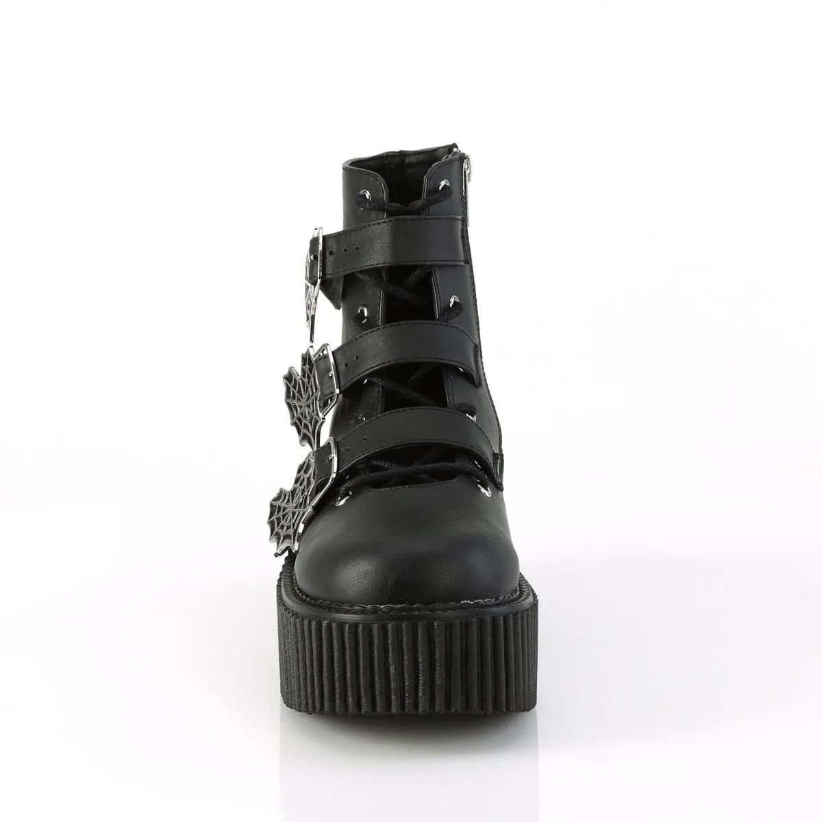 Demonia CREEPER-260 | Black Vegan Leather Creepers