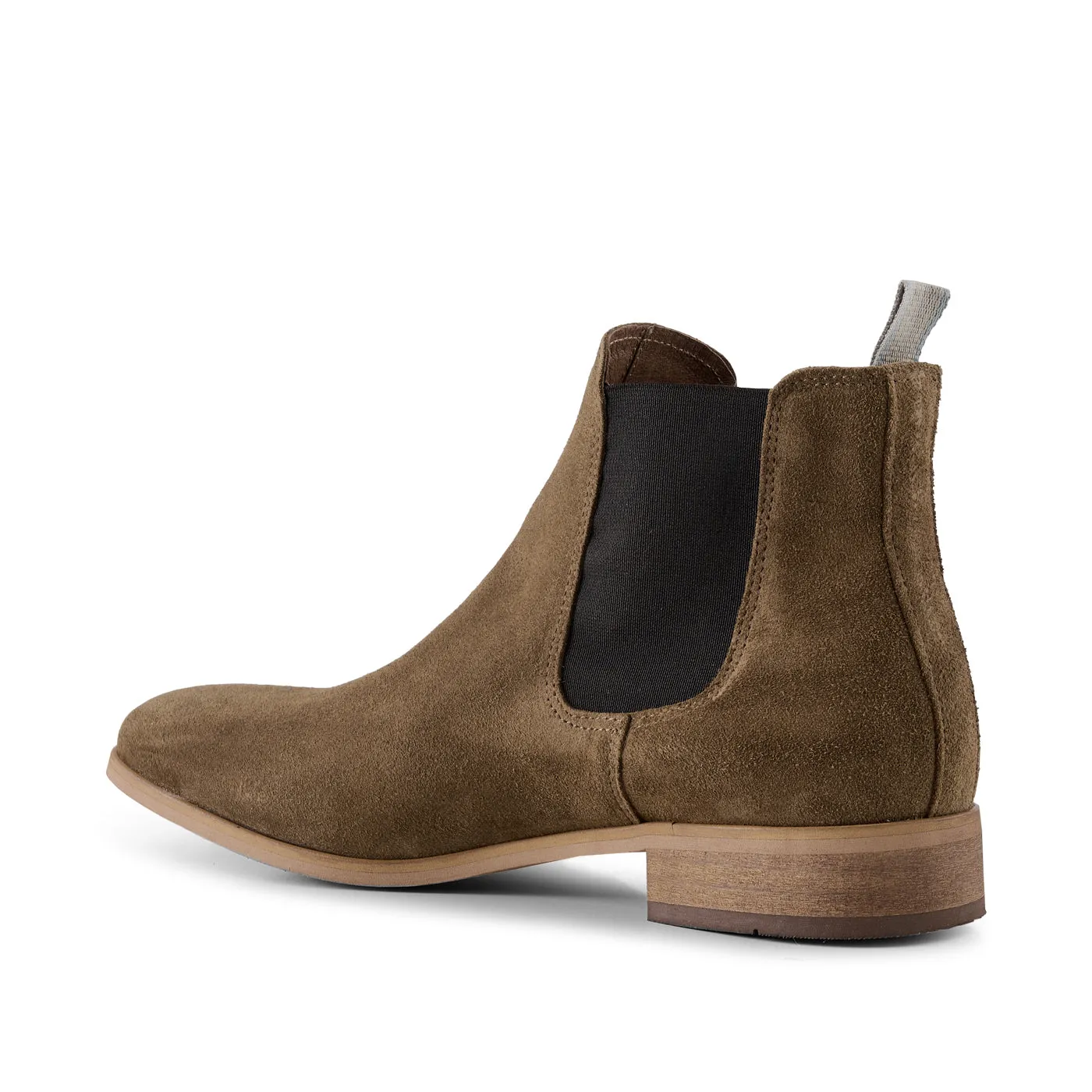 Dev chelsea boot suede - TOBACCO