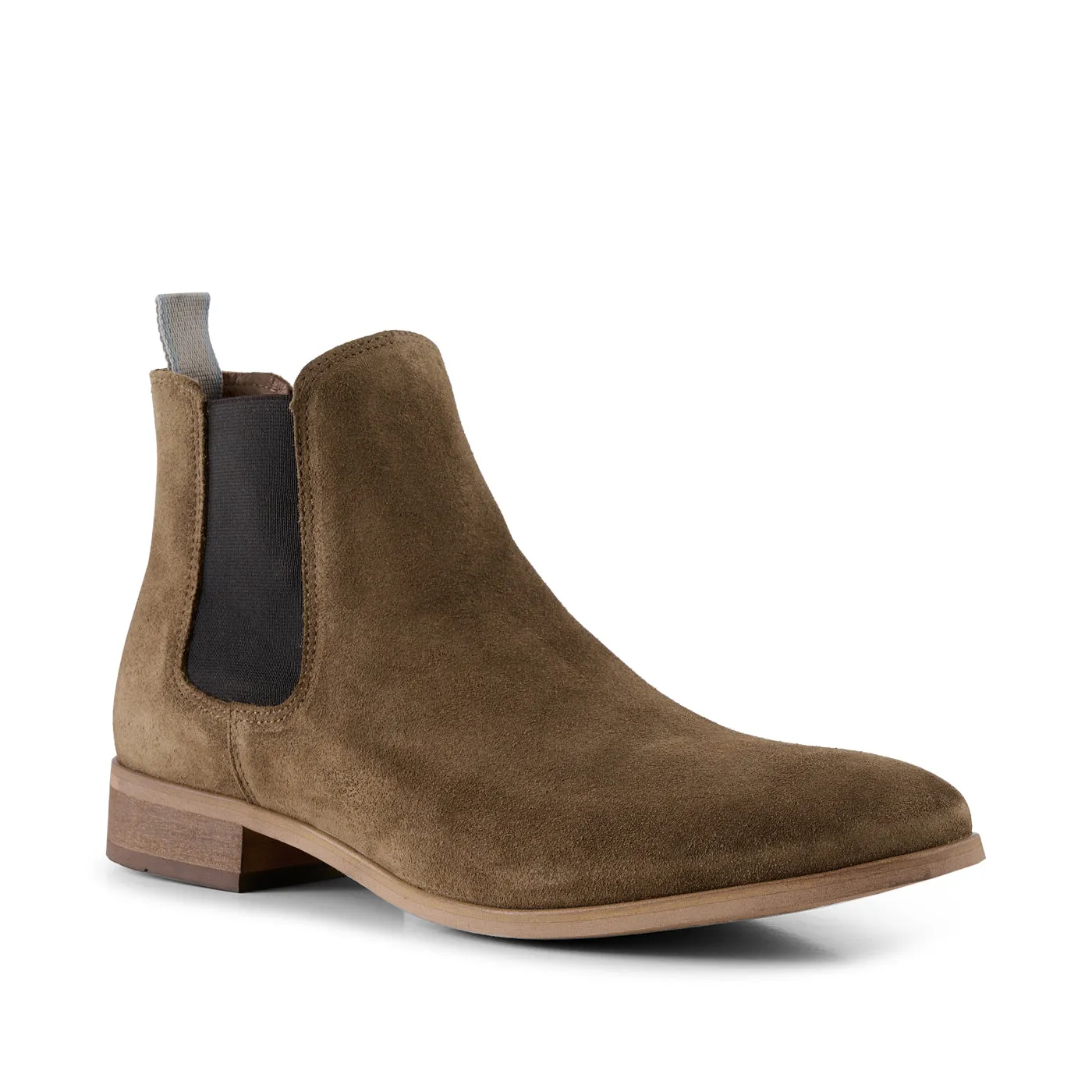 Dev chelsea boot suede - TOBACCO