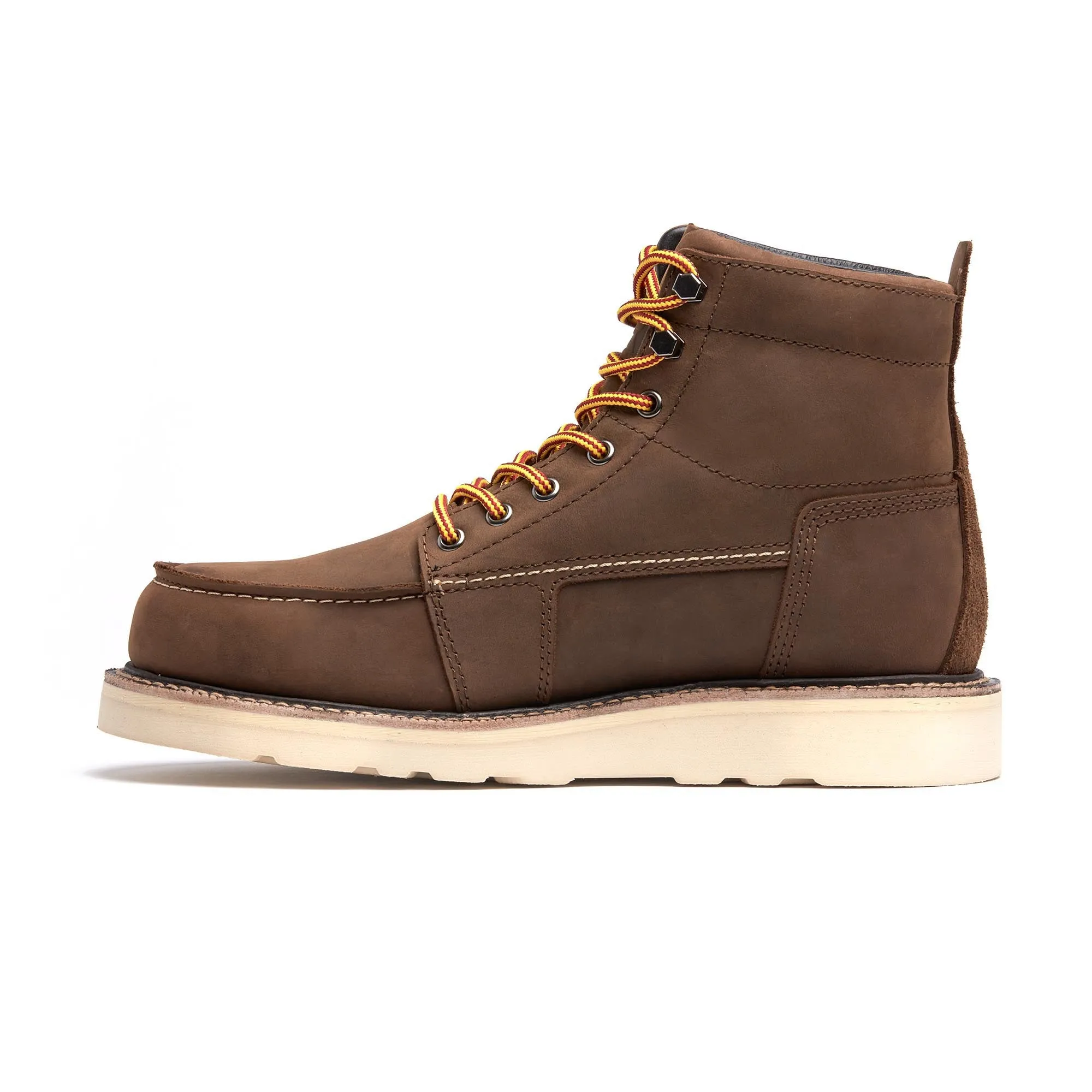 DNVR 6" Moc Toe Boot : Moka (Soft Toe/Unlined)