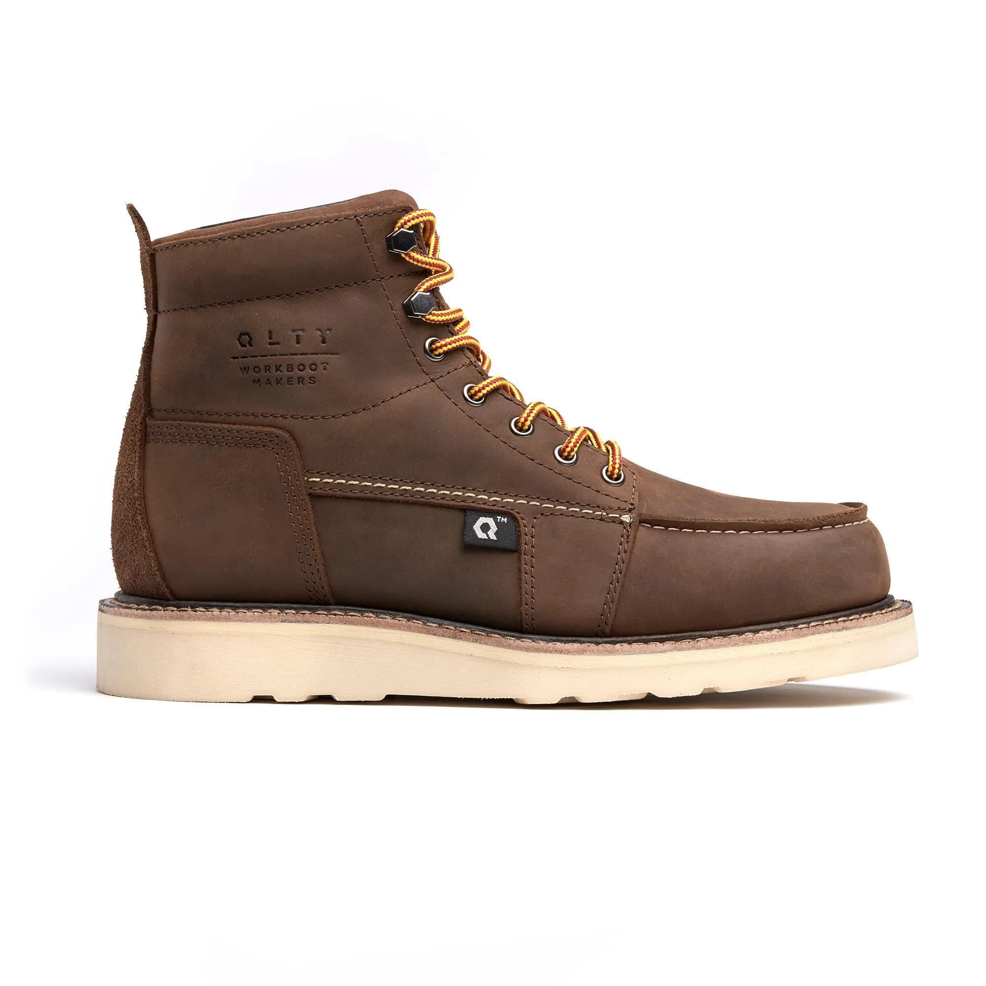 DNVR 6" Moc Toe Boot : Moka (Soft Toe/Unlined)