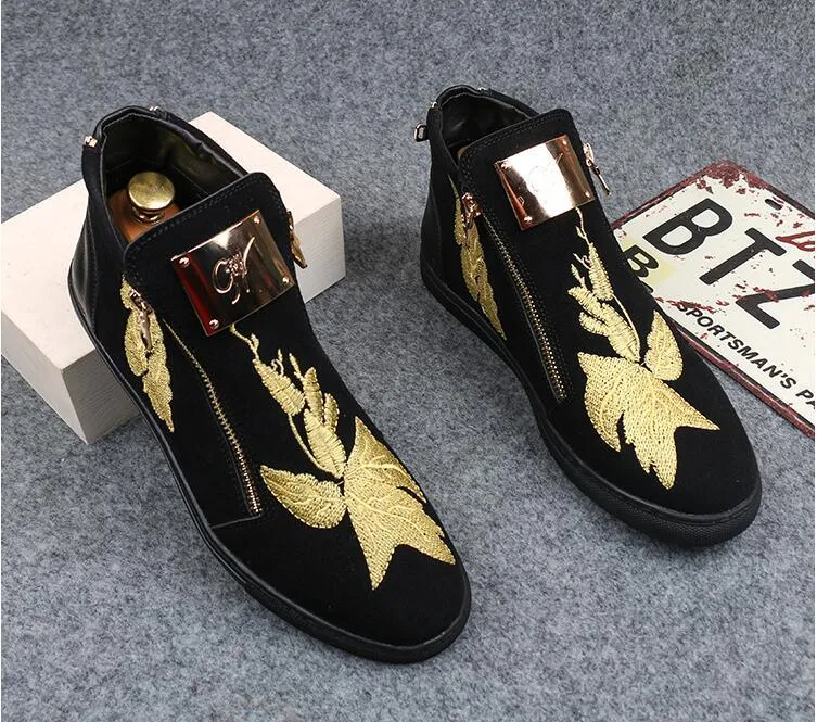 Embroidered sneakers For Men