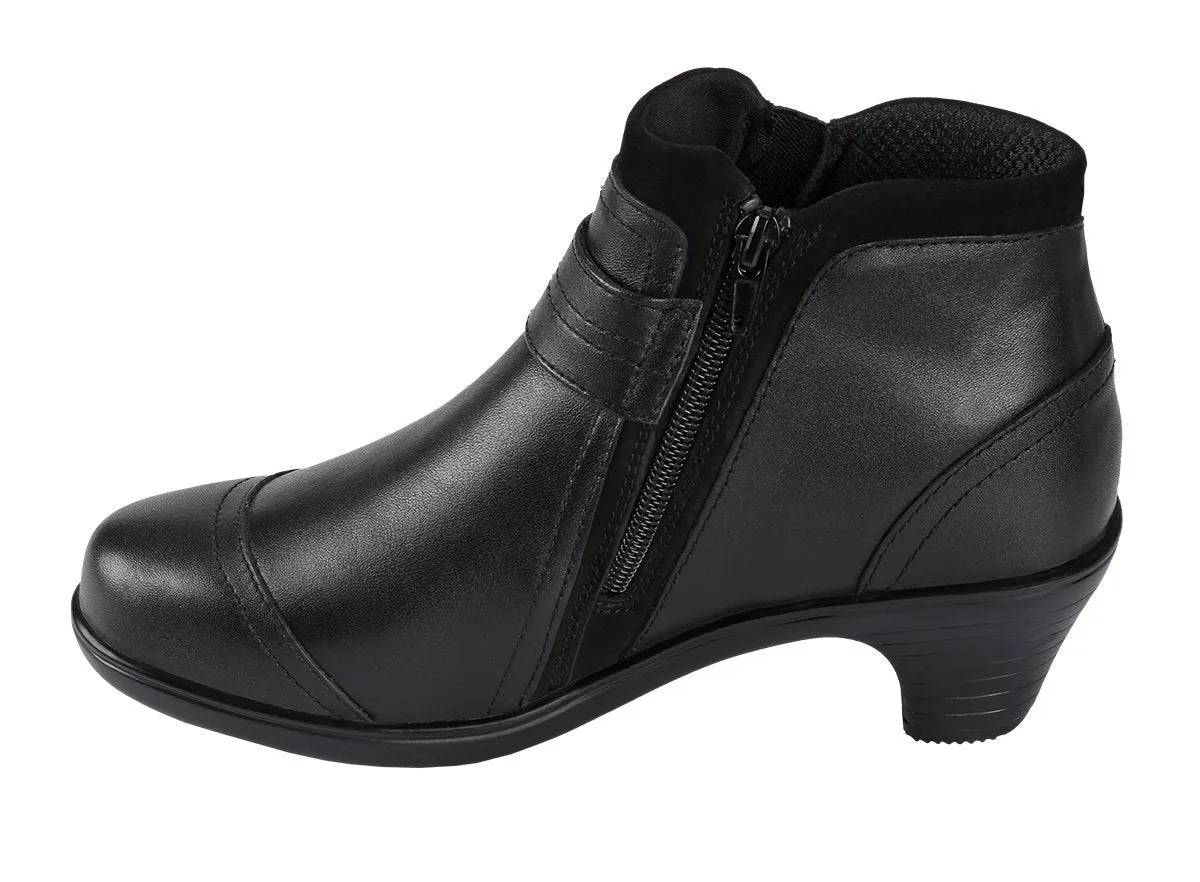 Emma - Black 2" Heel Boots