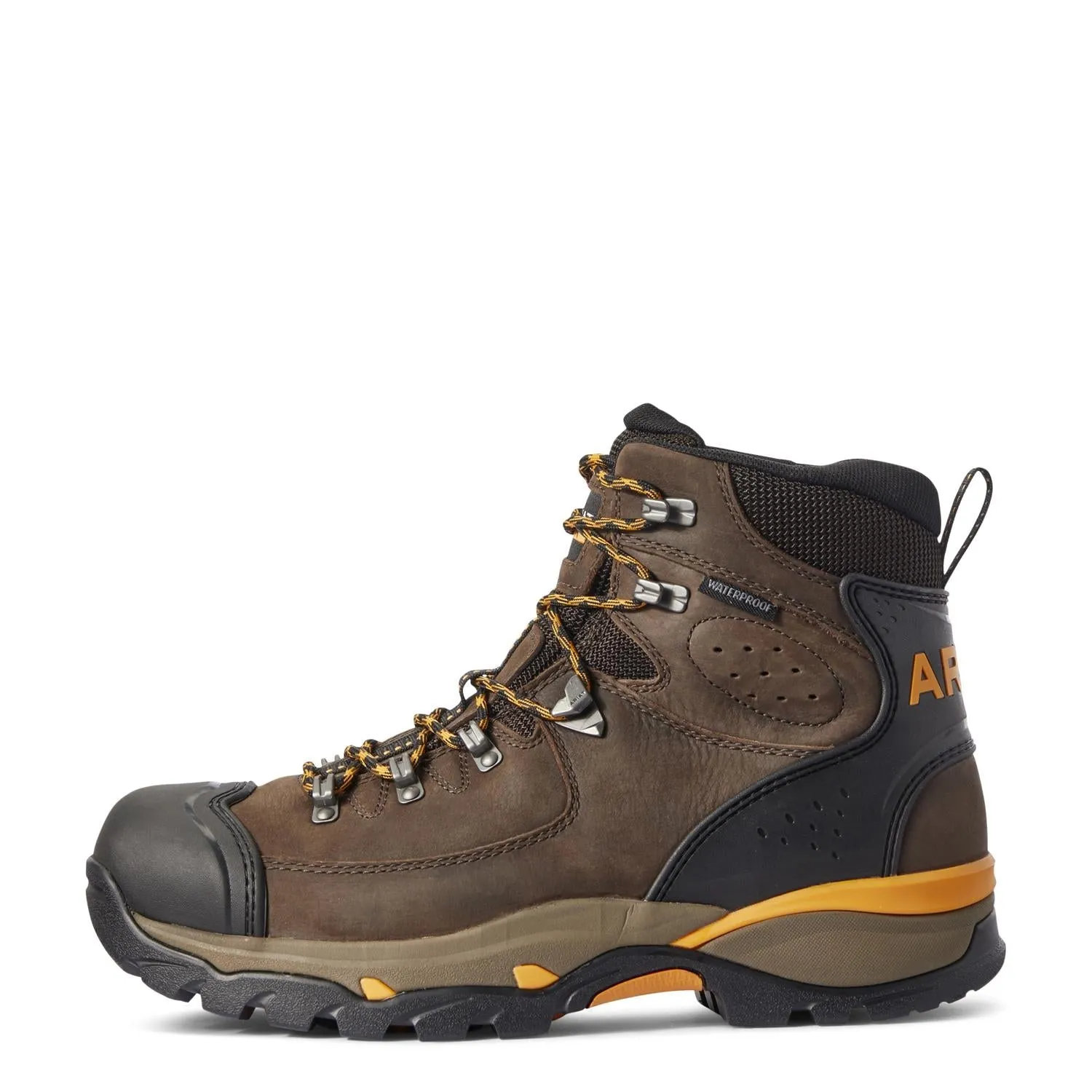 Endeavor 6 inch Soft-Toe Waterproof Work Boot Chocolate Brown