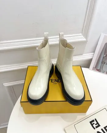 FD Feni Force Chelsea Boots White For Women 8T8187AD7QF1CRH