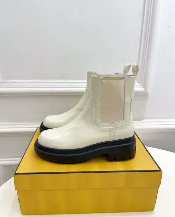 FD Feni Force Chelsea Boots White For Women 8T8187AD7QF1CRH