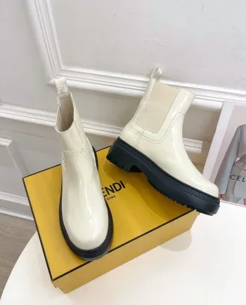 FD Feni Force Chelsea Boots White For Women 8T8187AD7QF1CRH