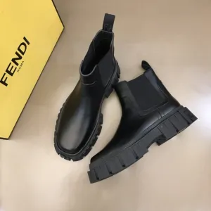 Feni Flow Ankle Boots Black For Men