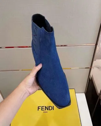 Feni Force Ankle Boots Blue For Men