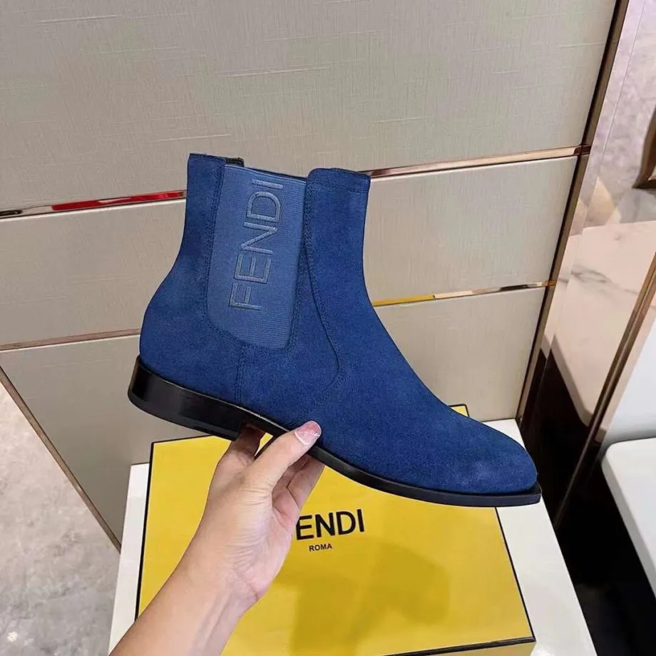 Feni Force Ankle Boots Blue For Men