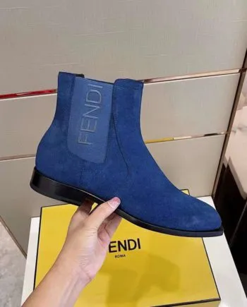 Feni Force Ankle Boots Blue For Men