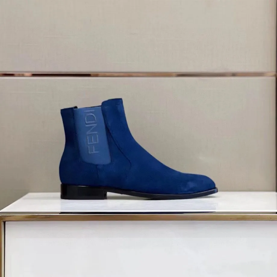 Feni Force Ankle Boots Blue For Men