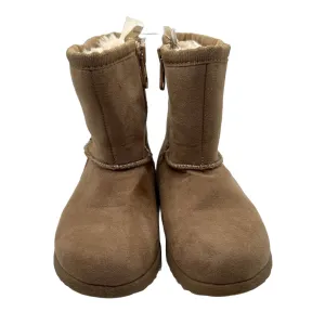 Fleece Lined Zip Up Boots