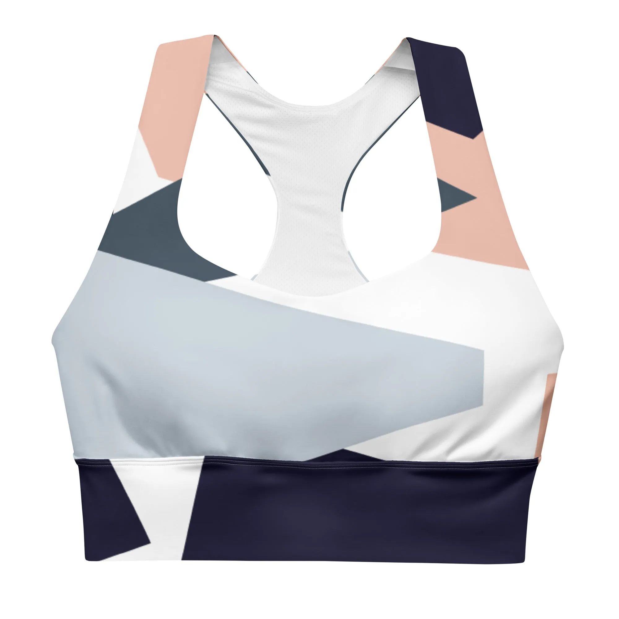 FlexiExtend Longline Sports Bra – Geo