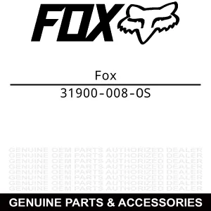 Fox Racing 31900-008-OS Youth Comp Strap Buckle Kit Replacement Parts White - One Size