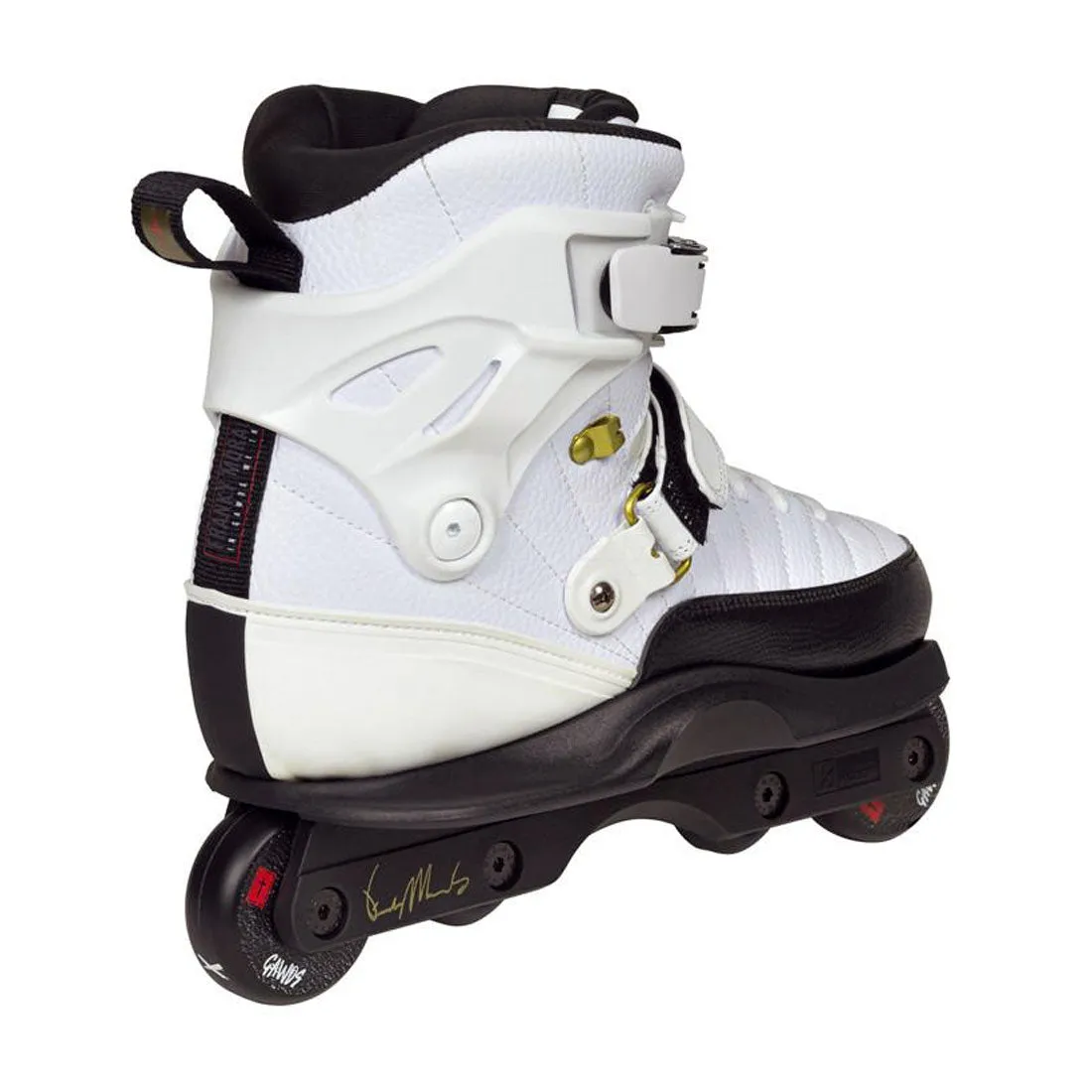 Gawds Franky Pro Skates - White/Gold