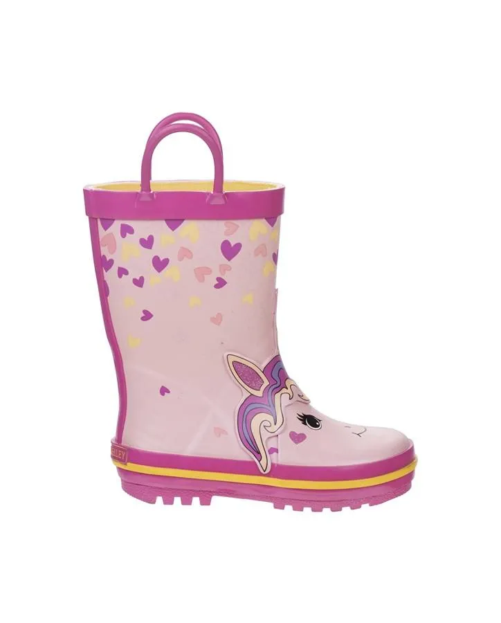 Girls Unicorn Rain Boot