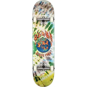 Globe G1 Ablaze Factory Complete Skateboard Tie Dye 7.75"