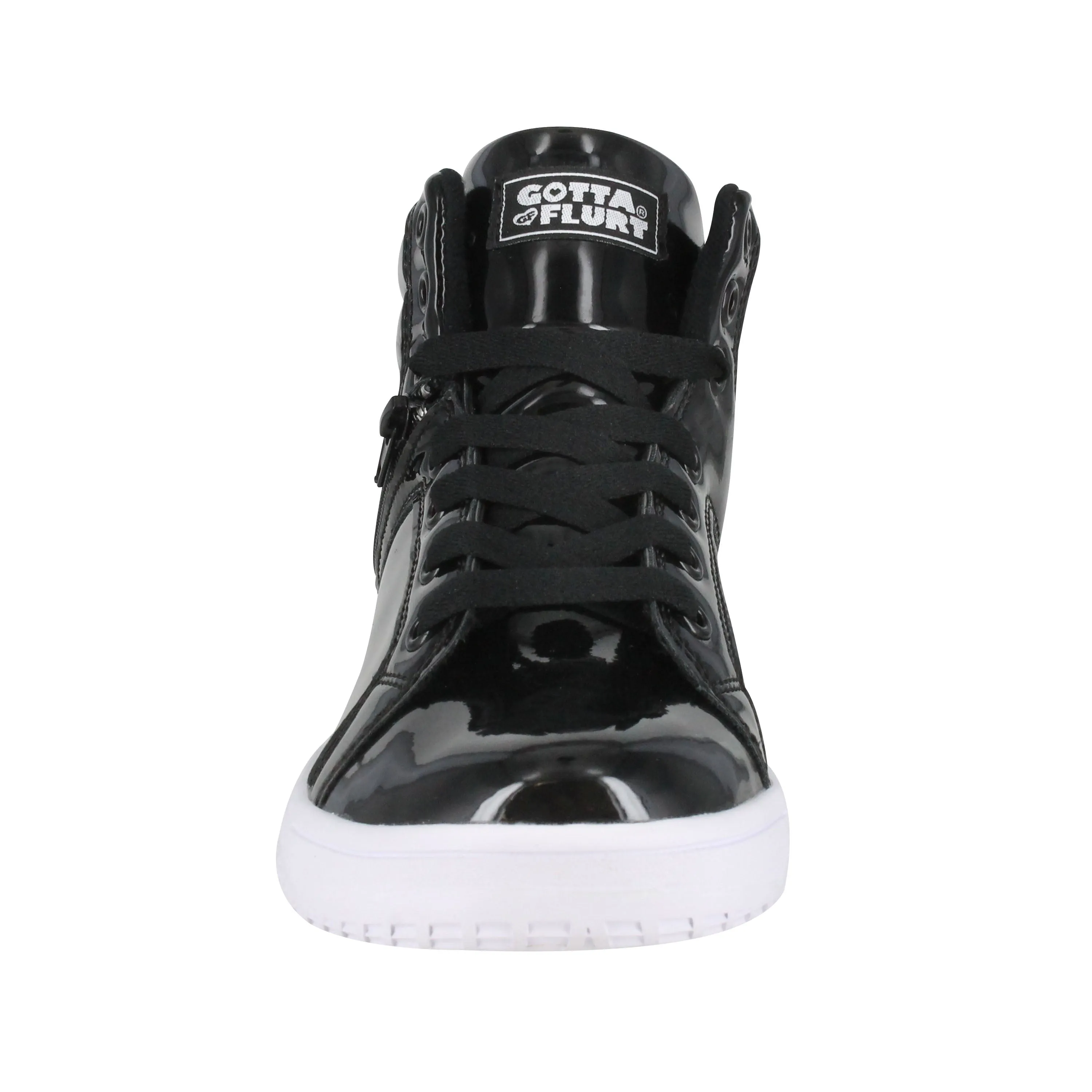 Gotta Flurt Women's Gamma II Black Hip Hop Fashion Sneaker