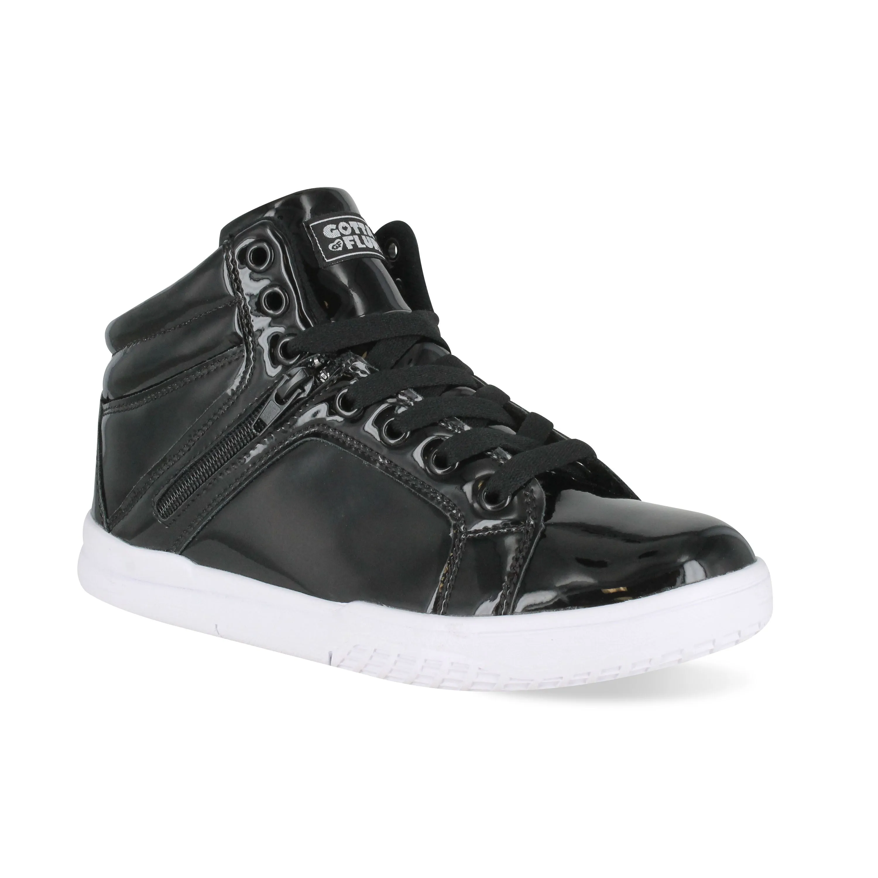 Gotta Flurt Women's Gamma II Black Hip Hop Fashion Sneaker