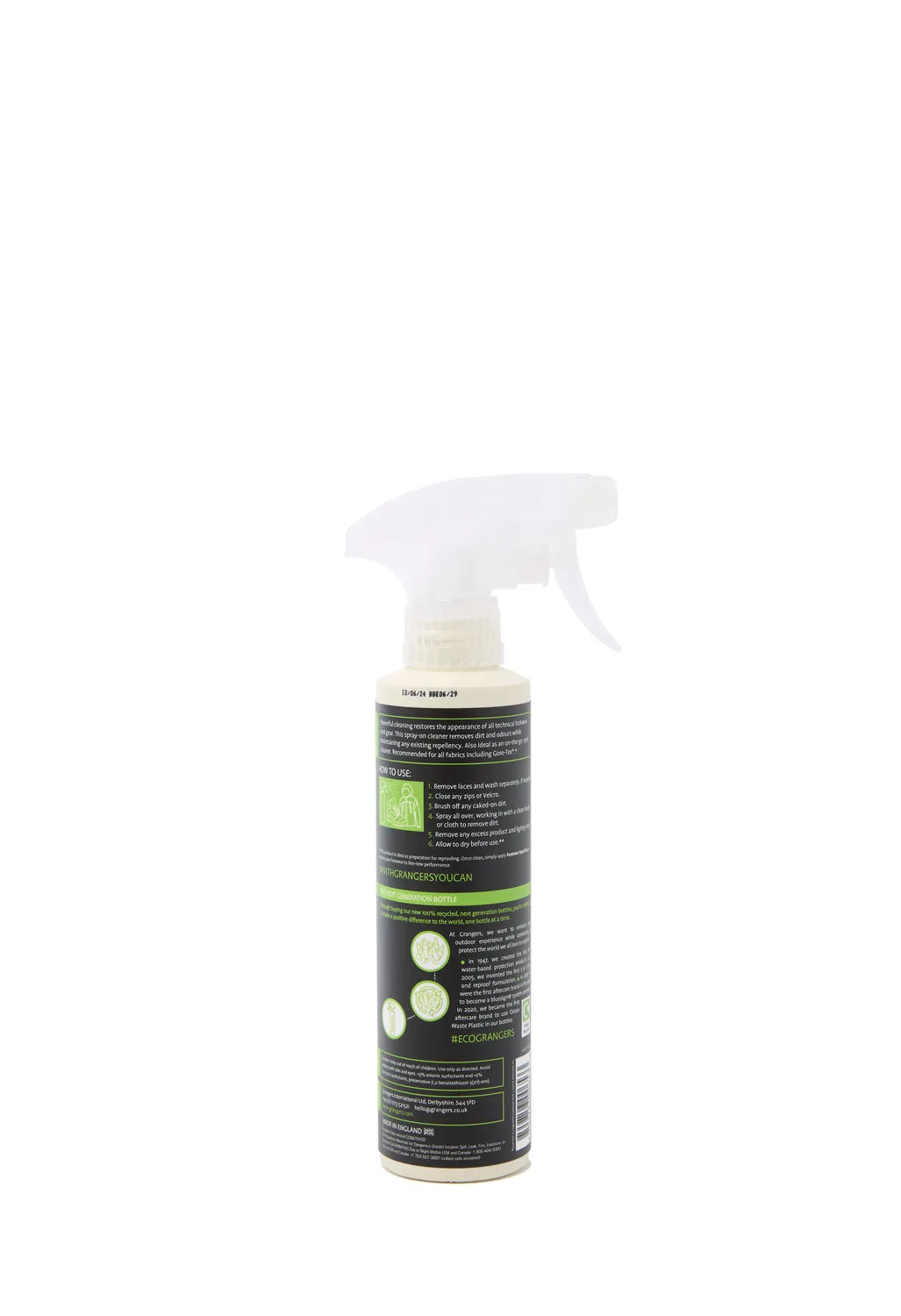 Grangers Footwear   Gear Cleaner Spray 275ml