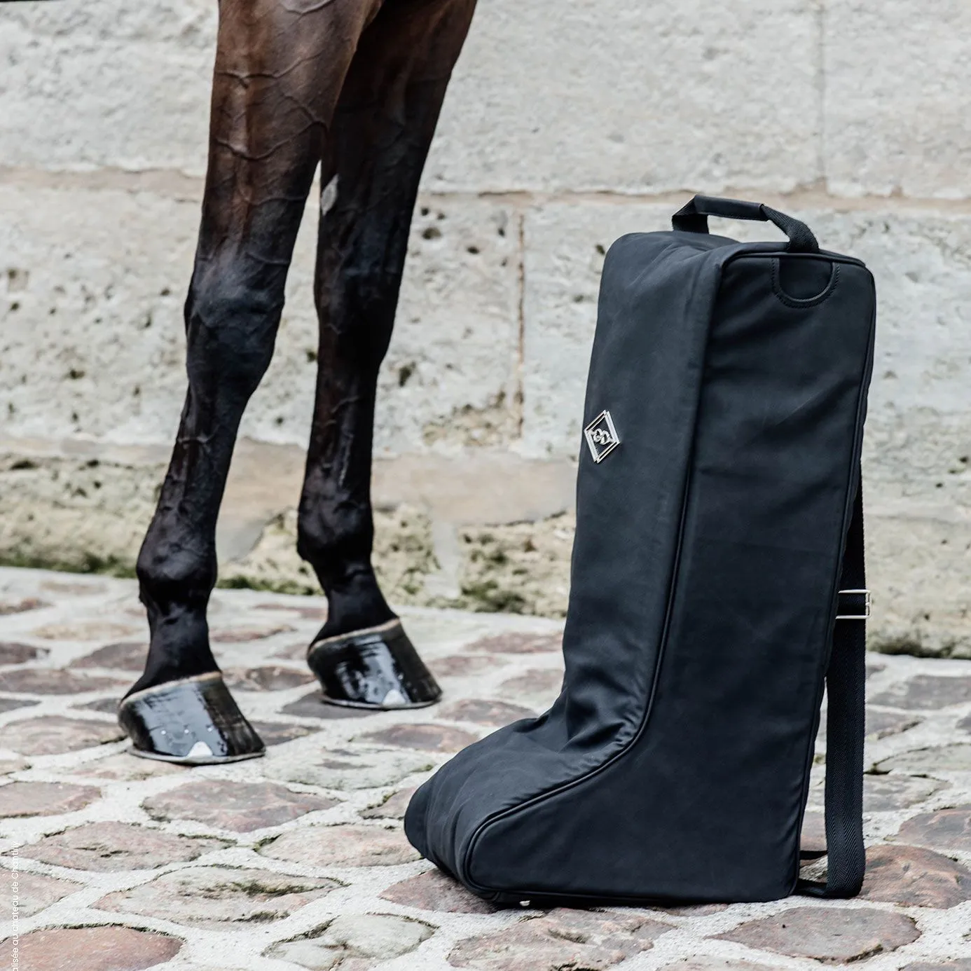 Grooming Deluxe Riding Boot Bag - Black