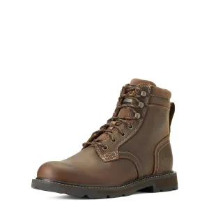 Groundbreaker 6 inch Soft-Toe Boot Brown