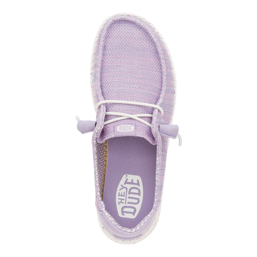 'HEY DUDE' Women's Wendy Stretch - Lilac Multi