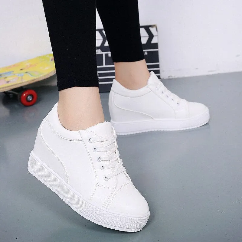 Hidden Widge Sneakers for Women High Heel Shoe