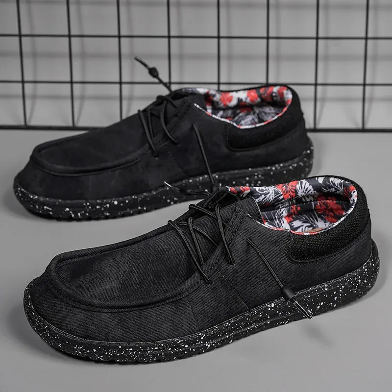 Hnzxzm Plus Big Size 48 49 50 Summer Casual Canvas Shoes Men Dude Shoes Trend 2024 Hot Sale Luxury Brand