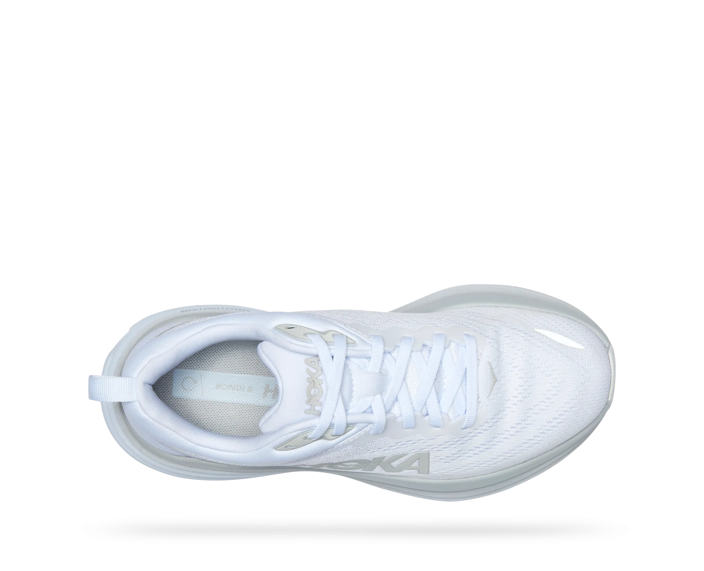 Hoka Bondi 8 White White WIDE Women's