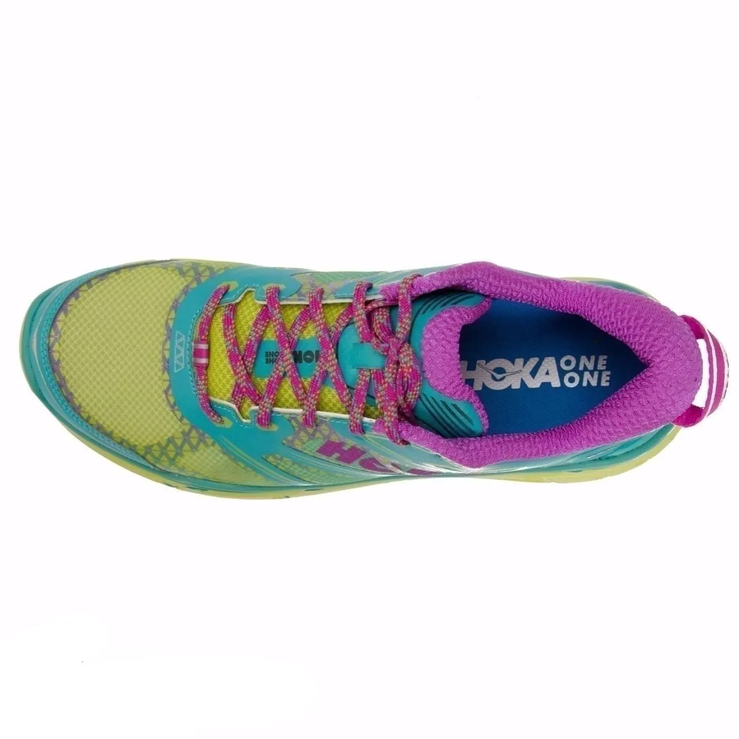 Hoka Challenger ATR 2 Aqua / Fushia Running Shoes